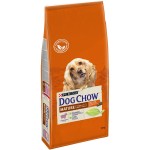 Сухой корм, Dog Chow (Дог Чау) 14 кг для собак старше 5 лет с ягненком пакет