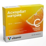 Витамин C аскорбат натрия 250 мг, Vitamir (Витамир) таблетки 250 мг / 600 мг 30 шт БАД к пище